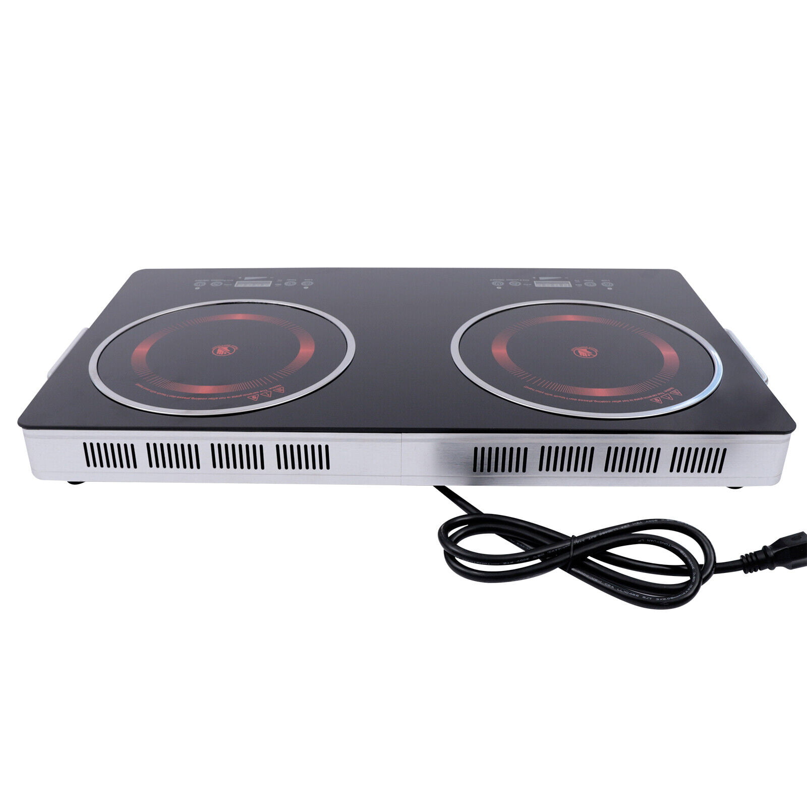 BENTISM 30 inch Electric Cooktop 4 Burners Ceramic Glass Stove Top Touch  Control 