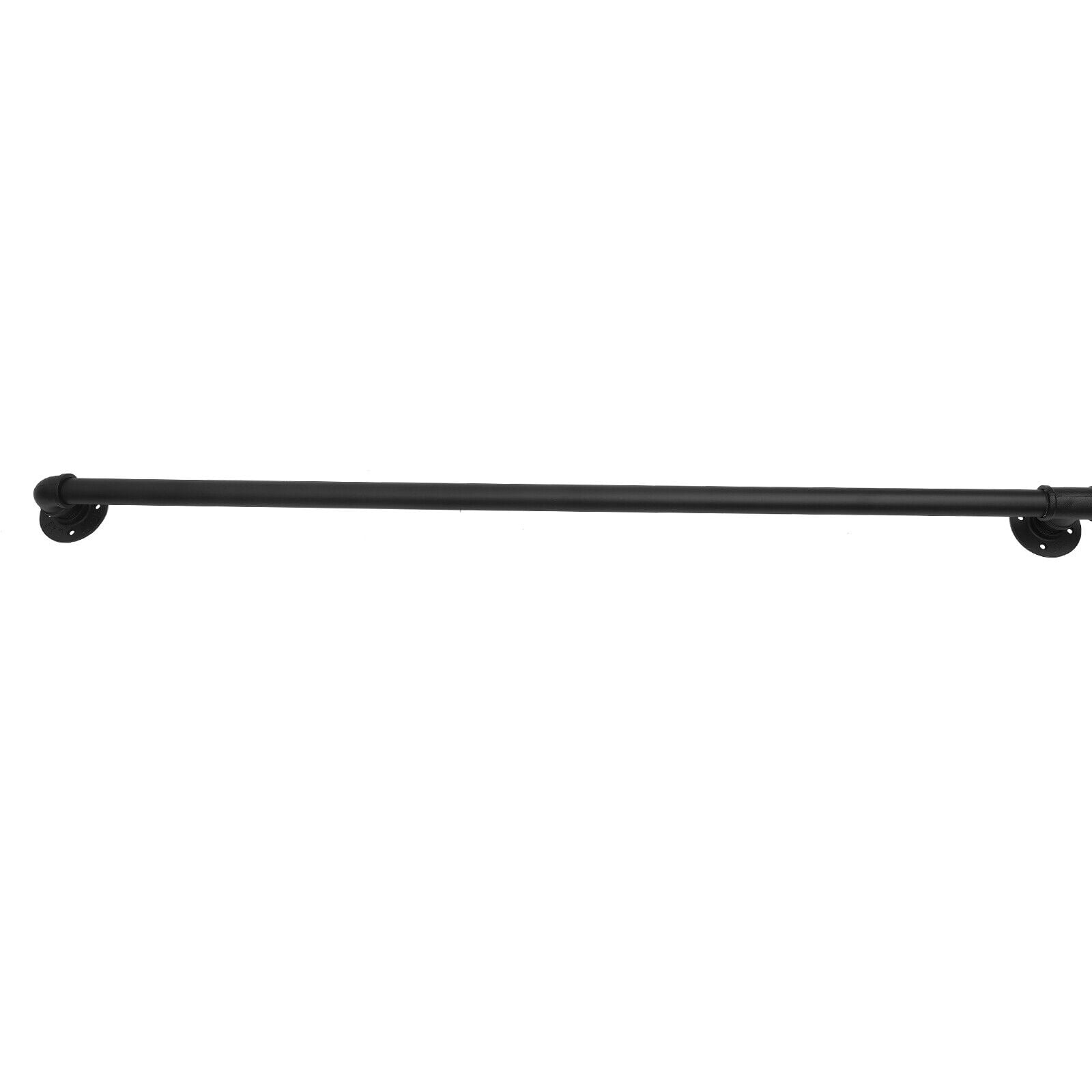 MIDUO Industrial Staircase Handrail Pipe Bar Foot Rail Wall Mount 12ft