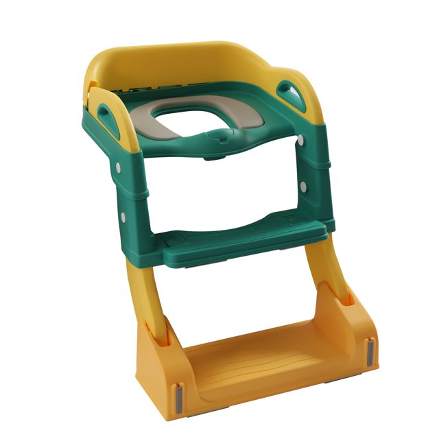 MIDUO Kids Potty Training Seat with Step Stool Toddler Ladder Toilet Seat