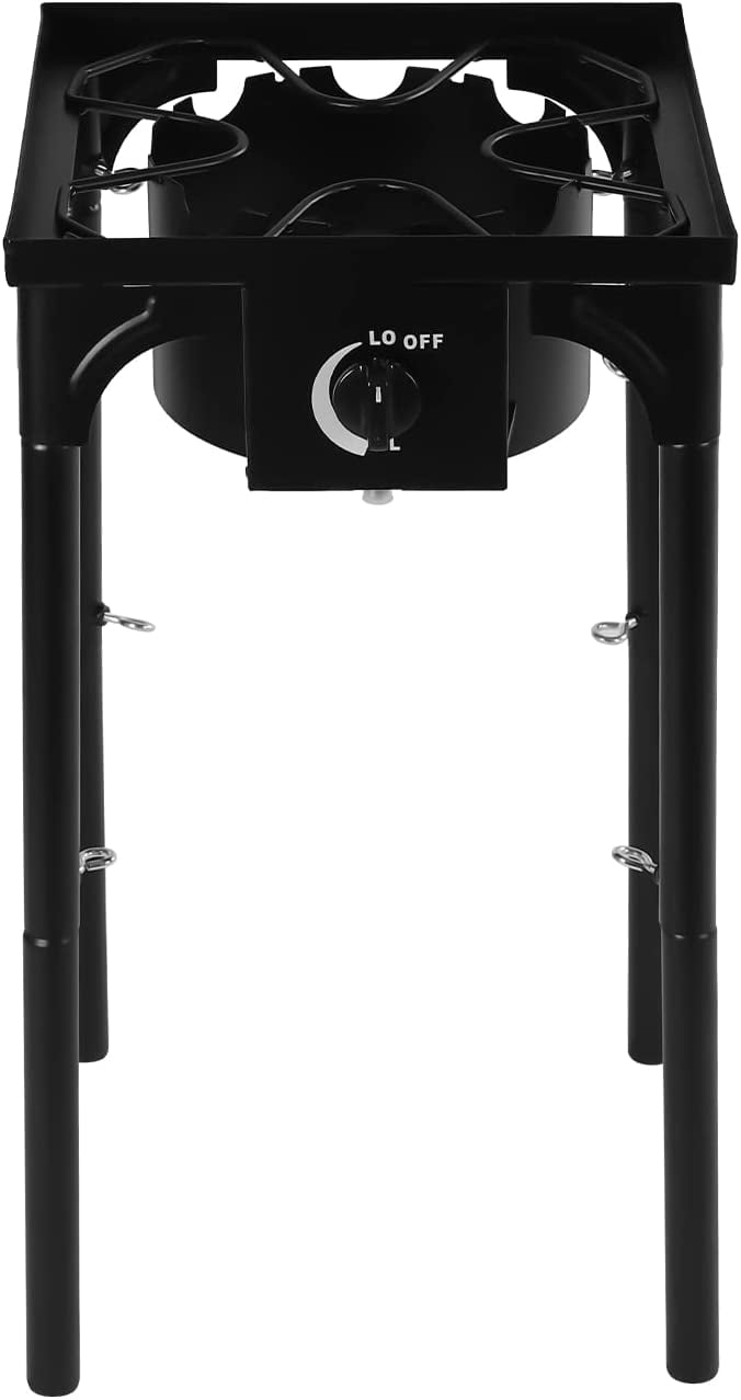 MIDUO Outdoor Camp Stove Propane Gas Cooke Single Burner Camping