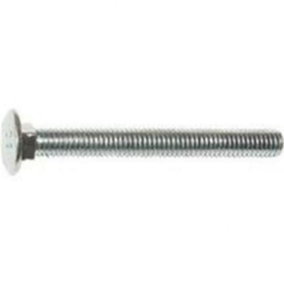 MIDWEST FASTENER 01145 Carriage Bolt 1/2-13 in Thread 4 in OAL 2 Grade 25 Pack