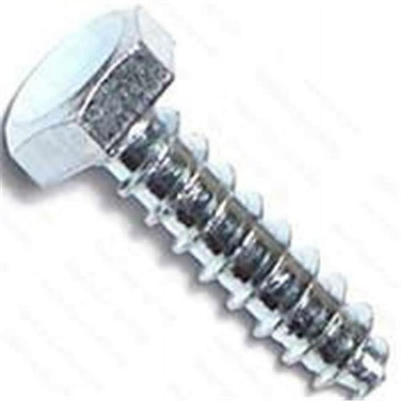 BOLT LAG HEX ZINC 1/4X1
