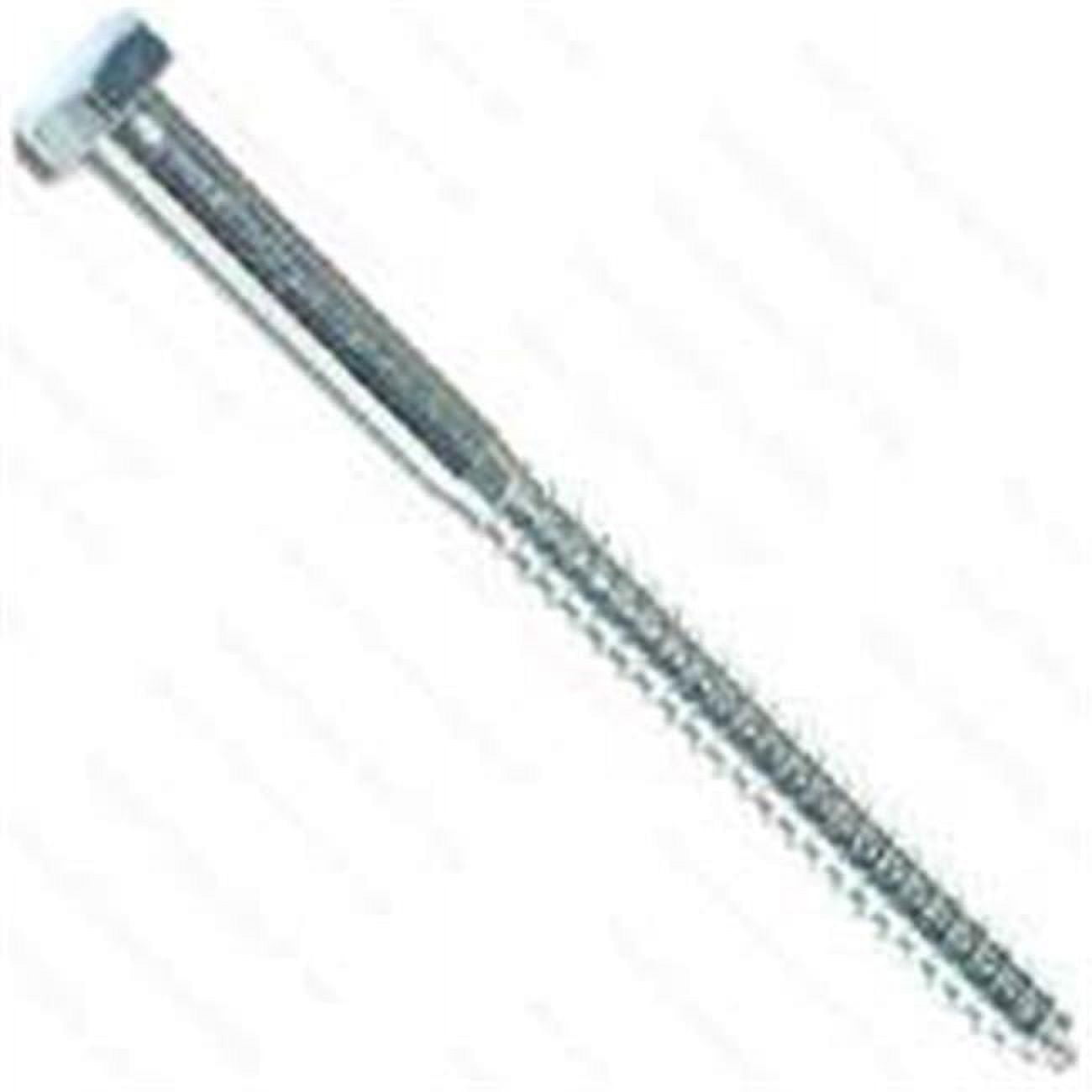 Midwest Fastener 1293 . 25 x 4 inch Bolt Lag Hex, Zinc