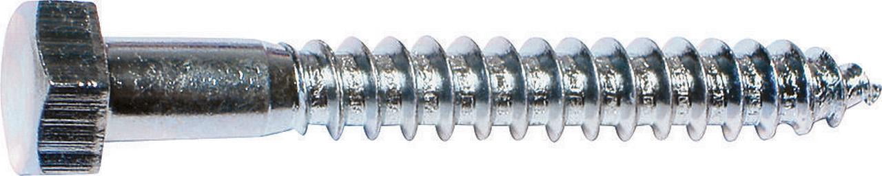BOLT LAG HEX ZINC 5/16X3