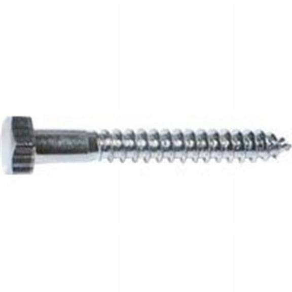 BOLT LAG HEX ZINC 1/2X4