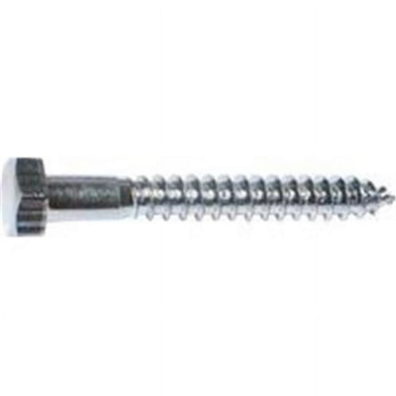 BOLT LAG HEX ZINC 1/2X4