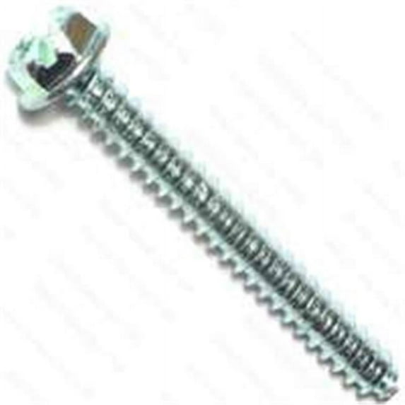 MIDWEST FASTENER 02928 Self-Tapping Screw #8 Thread Coarse 1/4 in Drive Sharp Point