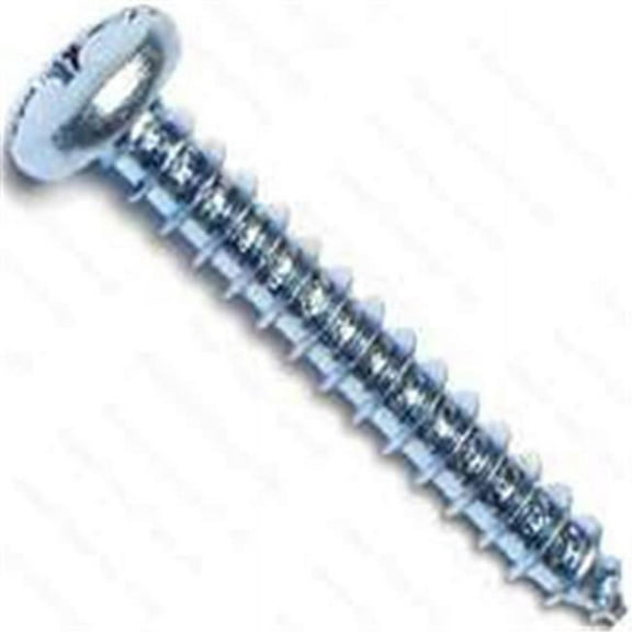 MIDWEST FASTENER 03202 Combo Sheet Metal Screw, #12 Thread, Coarse, Diamond Point