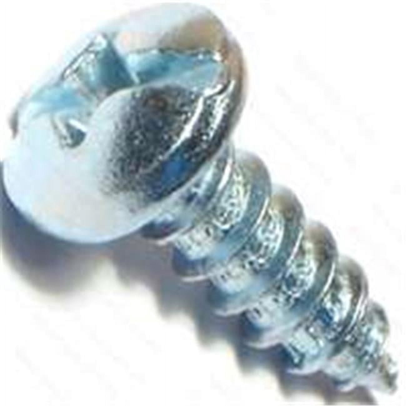 MIDWEST FASTENER 03209 Combo Sheet Metal Screw #14 Thread Diamond Point ...