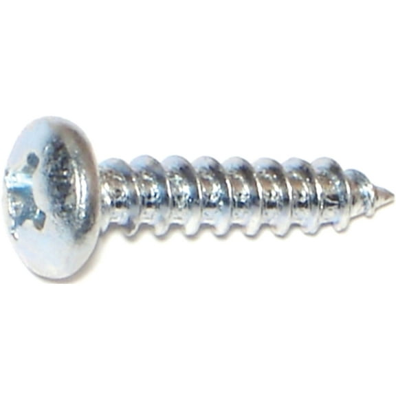 MIDWEST FASTENER 03257 Self-Tapping Sheet Metal Screw, #12 Thread, Coarse, #3 Drive, Diamond Point
