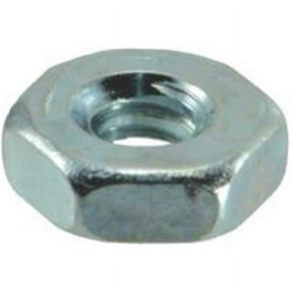 MIDWEST FASTENER 03748 Hex Machine Nut #6-32 Thread Coarse Zinc