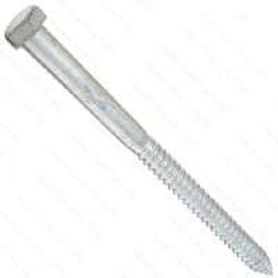 MIDWEST FASTENER 05602 Lag Screw 1/2 in Thread 2 Grade Galvanized