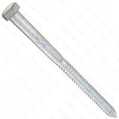 MIDWEST FASTENER 05602 Lag Screw 1/2 in Thread 2 Grade Galvanized