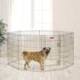 thumbnail image 1 of Midwest Homes For Pets 36-Inch Gold Zinc Exercise Pen with Door, 1 of 4