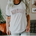 thumbnail image 1 of MIDWEST Graphic Ringer Tee, 1 of 4