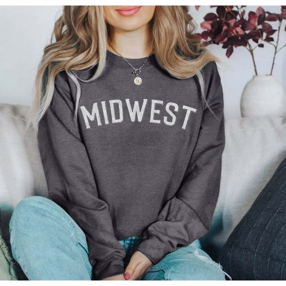 MIDWEST Graphic Unisex Fleece Pullover