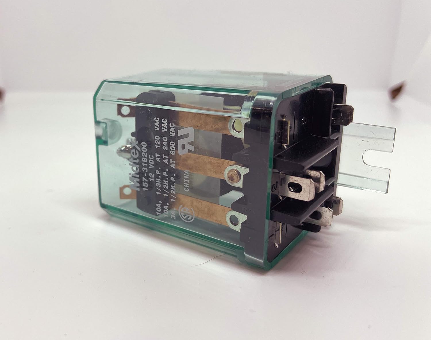 MIDX Relay, Automatic, Electromechaical Relay, 1 Amp, DI Rail Mout ...