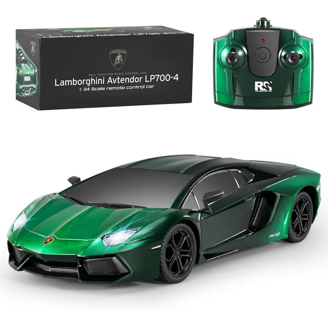 Miebely Lamborghini RC Car - 1:24 Scale Lambo Toy Car 3.7V 500mAh, LP700 Fast Remote Control Car for Boys 8-12, Rc Race Car Model Birthday Gifts for Kids Adults Boys Girls Age 6-12 Year Old