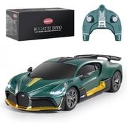 Miebely 1/24 Scale Fast RC Race Car, Bugatti Divo Model, Birthday Gift for Kids
