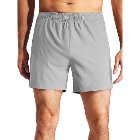 MIER Men's Workout Running Shorts 5 Inches Shorts