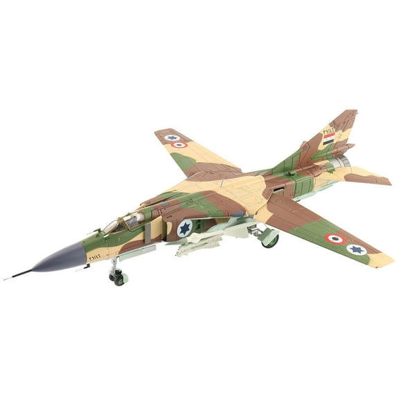 MIG-23ML Flogger 1/72 Die Cast Model - HA5315 IFA 1990S - "DEFECTION PLANE OF MAJ. ADUL BASSEM 1:72 Scale