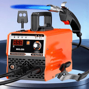 MIG-250Arc Welder, compact and lightweight with powerful functionality, lifting welding machine featuring collaborative control, IGBT inverter 110V/220V portable MMA welder, equipped with hot start,