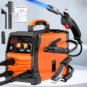 MIG-350 welding machine, compact and lightweight yet powerful, features upward welding capability and a collaborative control system. It employs IGBT inverter technology and supports 110V/220V voltag