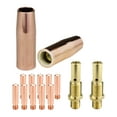 thumbnail image 1 of MIG Gun Consumables Kit - Compatible with Lincoln/Magnum 100L & Tweco Mini #1 Guns - 35-50 Diffuser - Tip: 0.023" - 21 Nozzle: 1/2", 1 of 4