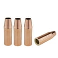 thumbnail image 1 of MIG Nozzles - Replacement for Lincoln/Magnum 200 to 400 and Tweco #2 to #4 Guns - Size: 1/2" (Flush Tip) - Model: 23-50-F - (4 PACK), 1 of 2