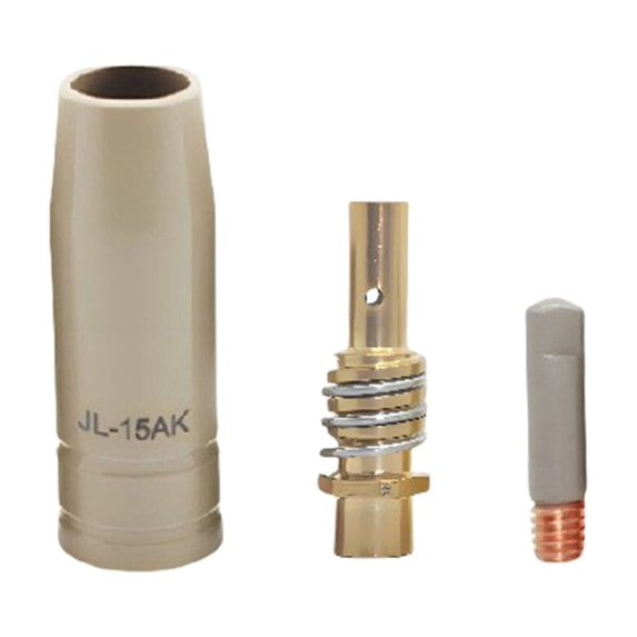 MIG Torch Nozzles Conductively Welding Tip Heat Resistant Design Ensures Long Last Use for Multiple Welder Models