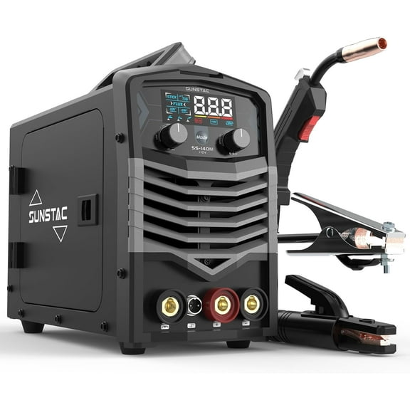 MIG Welder 180A Gas MIG/Gasless MIG/Lift TIG/Stick 4-in-1 IGBT Inverter Welder