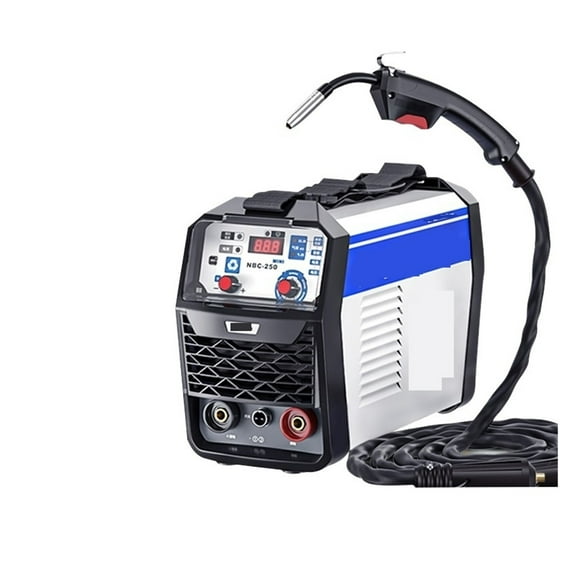 MIG Welding Machine,Mini Semi-automatic Welding Machine Without Gas Flux Core Wire Inverter 1KG, Capacity MIG Welder