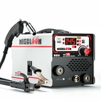 MIGBLOOM 145A Flux Core MIG Welder 110V 3 in 1 Gasless MIG/Stick/Lift TIG Welding Machine Portable Welder with Synergic Control IGBT Inverter