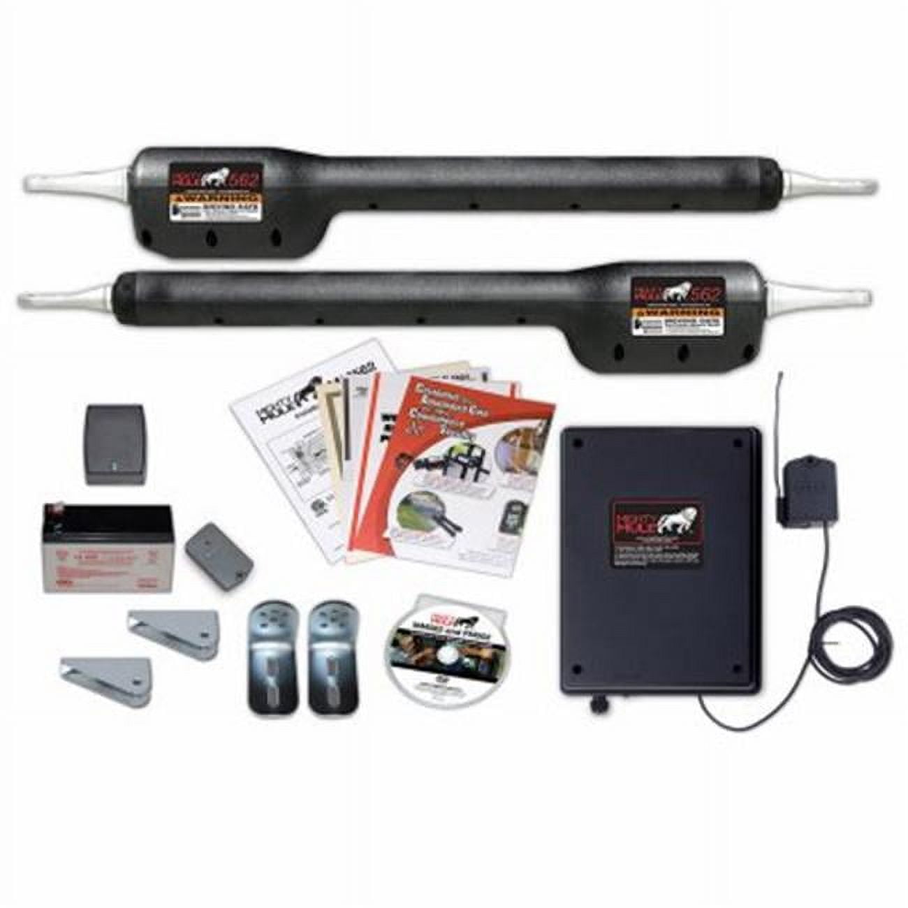 その他 Mr.GATE MIGHTY MULE MM562 Heavy-Duty Gate Opener Kit 18 ft L Max Gate