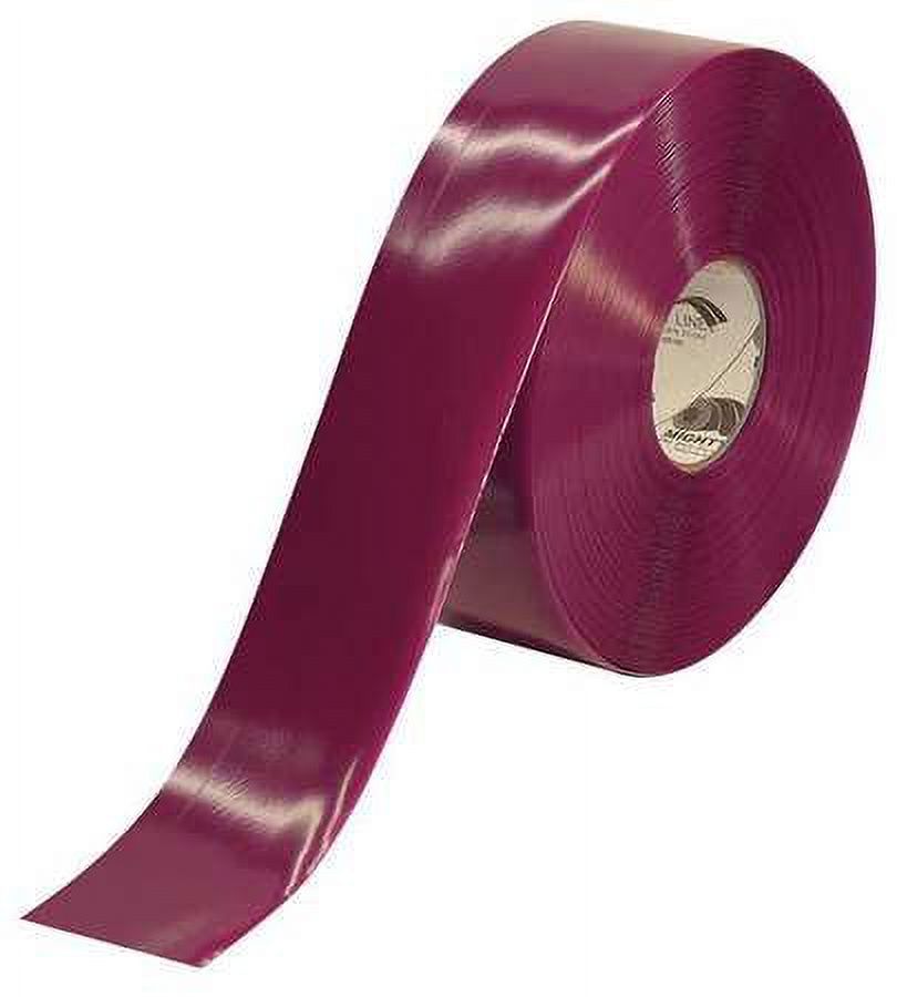 mightyline 3rp industrial floor tape, roll, purple, vinyl