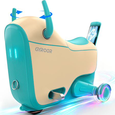 MIHOVER 2-in-1 Kids Electric Powered Ride-On Toys - 18V Toddler Scooter with Storage, Airline-Approved Carry-On, Built-in Charger