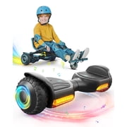 MIHOVER Self-Balancing Scooter with Adjustable Seat Attachment, Fits 6.5 8 10 Wheels, 360  Swivel Wheel