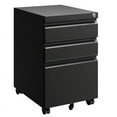 thumbnail image 1 of MIIIKO 3 Drawer Mobile File Cabinet Under Desk Office, Fully Assembled Except Casters, Letter/Legal Size, 1 of 7
