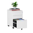 thumbnail image 1 of MIIIKO 3 Drawer Mobile File Cabinet Under Desk Office, Fully Assembled Except Casters, Letter/Legal Size, 1 of 6