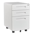 thumbnail image 1 of MIIIKO 3-Drawer Rolling File Cabinet, Metal Mobile File Cabinet with Lock, Filing Cabinet Under Desk fits Legal/Letter/A4 Size for Home/Office, 1 of 6