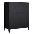 thumbnail image 1 of MIIIKO Metal Locker with 2 Doors, Metal Storage Sideboard Accent Cabinets for Kitchen, Pantry, Home Office and Garage, 1 of 7