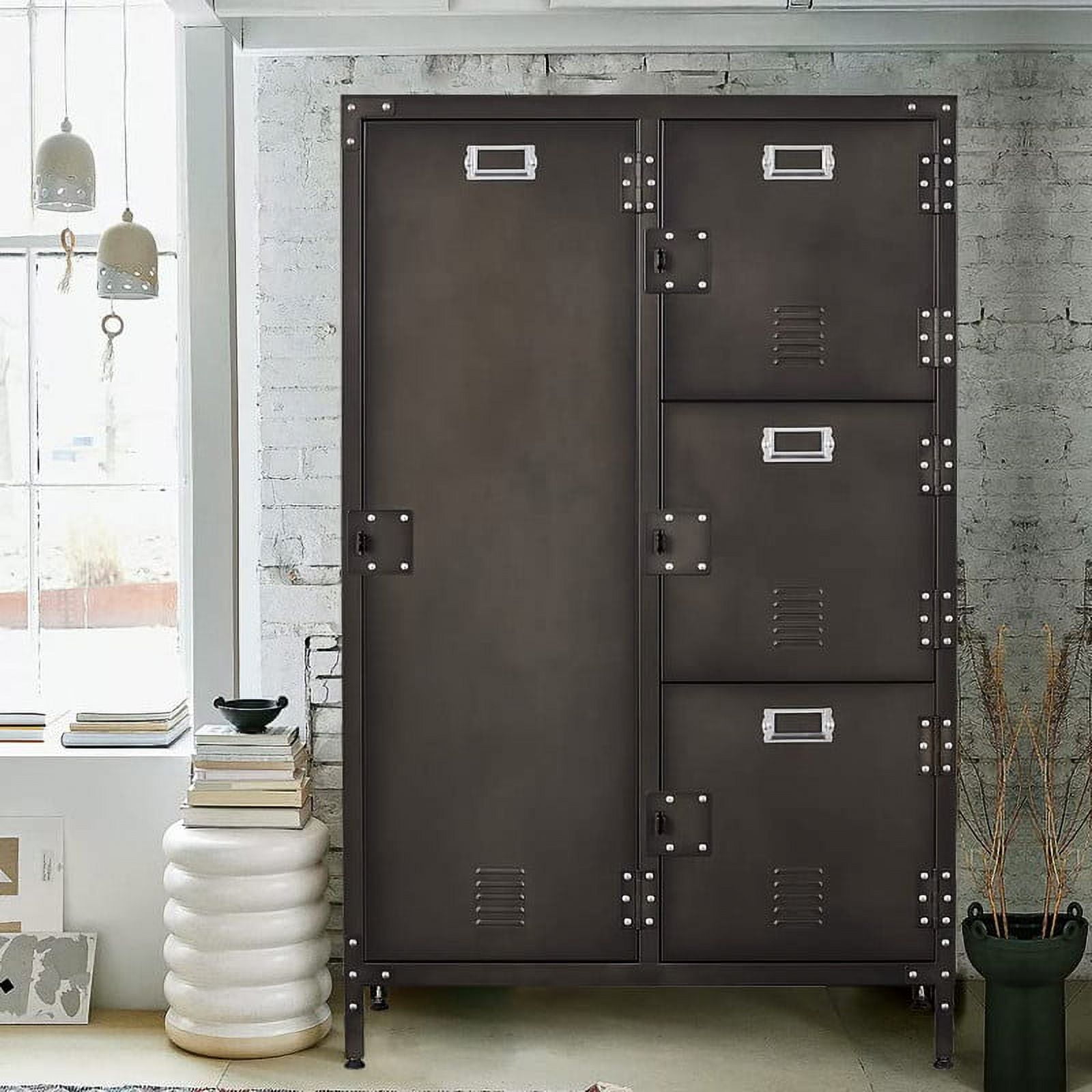 新規購入 MIIIKO-Steel-Wardrobe-Cabinet- テープ・マスキングテープ