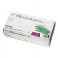 thumbnail image 1 of Medline Professional Nitrile Exam Gloves with Aloe, Medium, Green, 100/Box (PRO31762), 1 of 2