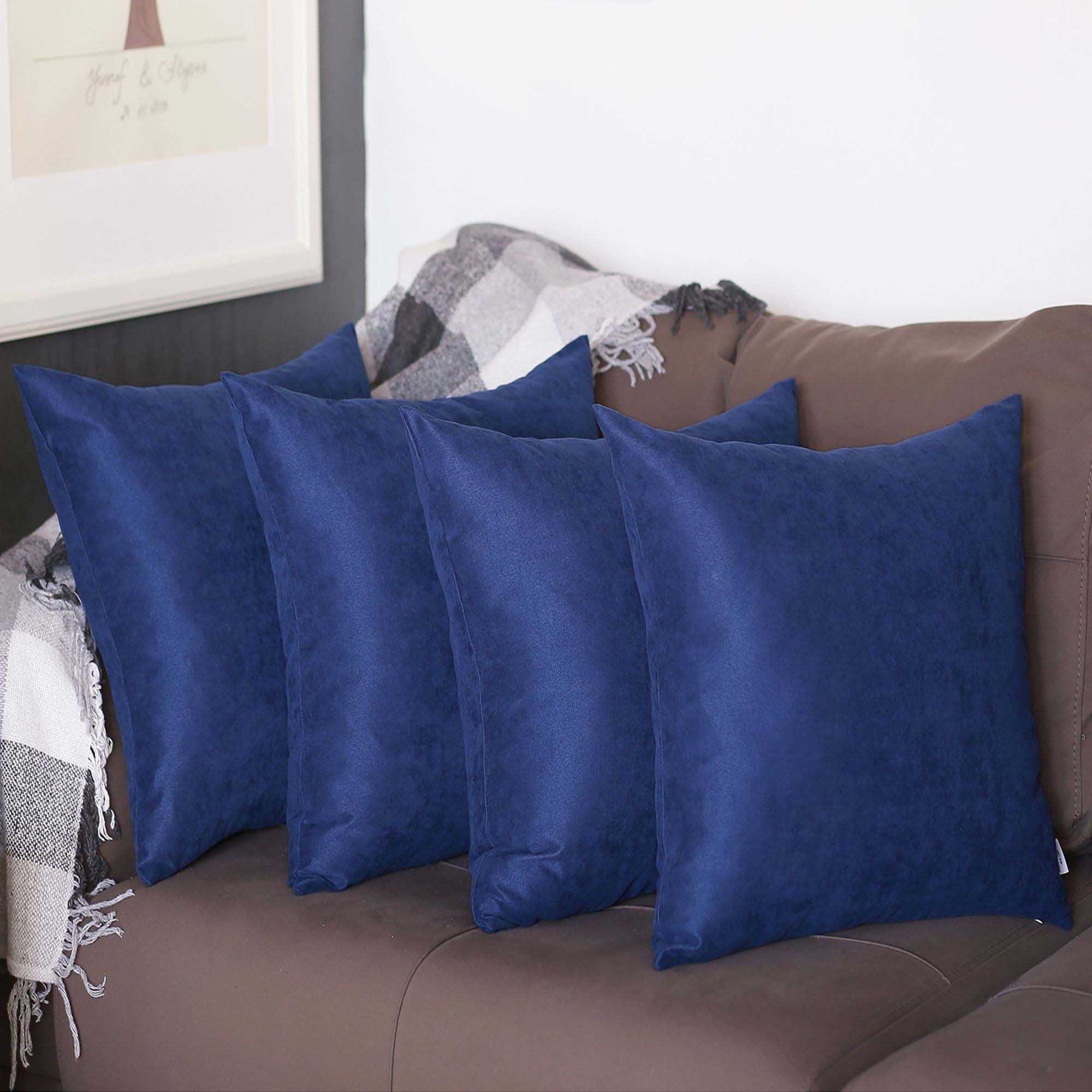 Blue 20x20 Pillow Cover