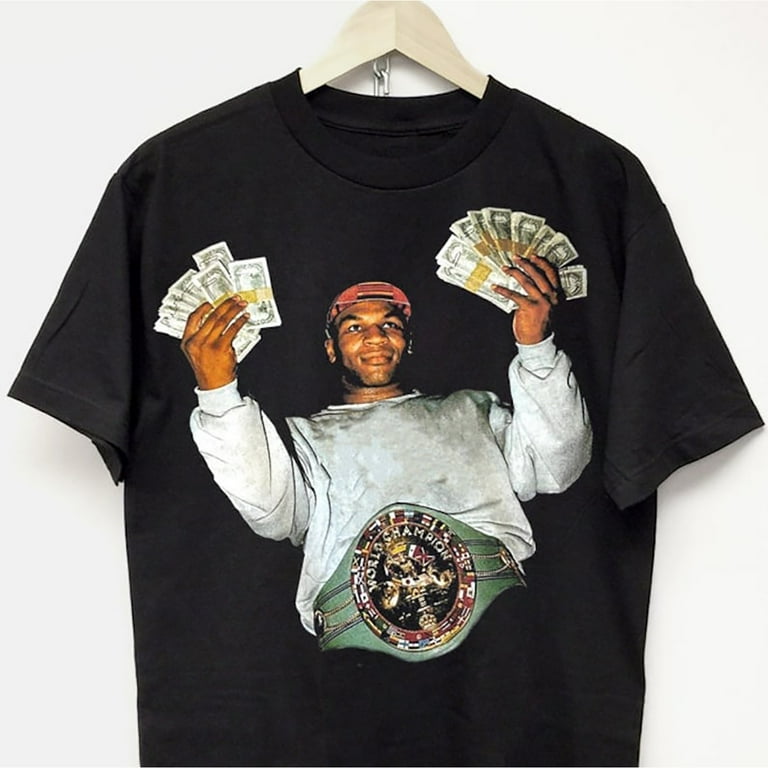 Vintage mike tyson shirt deals