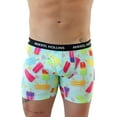 thumbnail image 1 of MIKKEL HOLLINS Matching Underwear For Couples - Ultra Soft Tencel Mens Boxer Brief Popsicle Design - Couple Gifts - His and Hers Matching Undies Sets (Popsic)(Small), 1 of 4