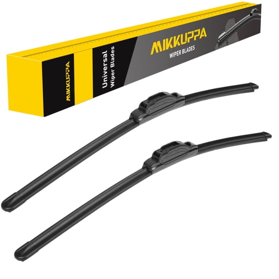 MIKKUPPA 19"+19" Windshield Wipers Blades Replacement for 2002-2012 Jeep Liberty, 2000-2006 Toyota Tundra, 2001-2007 Sequoia, U/J HOOK All Season Wiper Blades(Pack of 2)