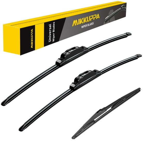 MIKKUPPA 26+"16+"14" Windshield Wiper Blades Replacement for 2016-2021 Hyundai Tucson, Front Wiper Blades Rear Wiper Blades, Durable Stable Quiet All Season Wiper Blades Set (Pack of 3)