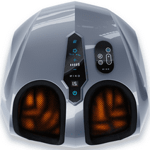 MIKO Shiatsu Foot Massager Machine - Deep Kneading, Shiatsu, Air Compression, and Heat Therapy - Touchscreen - 2 Wireless Remotes