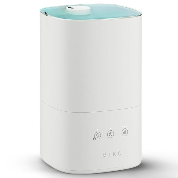MIKO Breeze Smart Cool Mist Humidifier For Home, 3L Top-Fill, Ultra-Quiet, Essential Oil Diffuser, Easy Clean, Rapid Humidity Increase Breeze